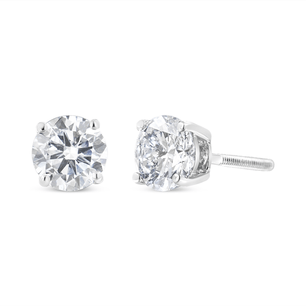 Haus of Brilliance Lab Grown Diamond Screwbacks Stud Earrings