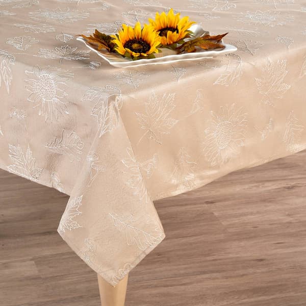 Fall Finds Jacquard Tablecloth - image 