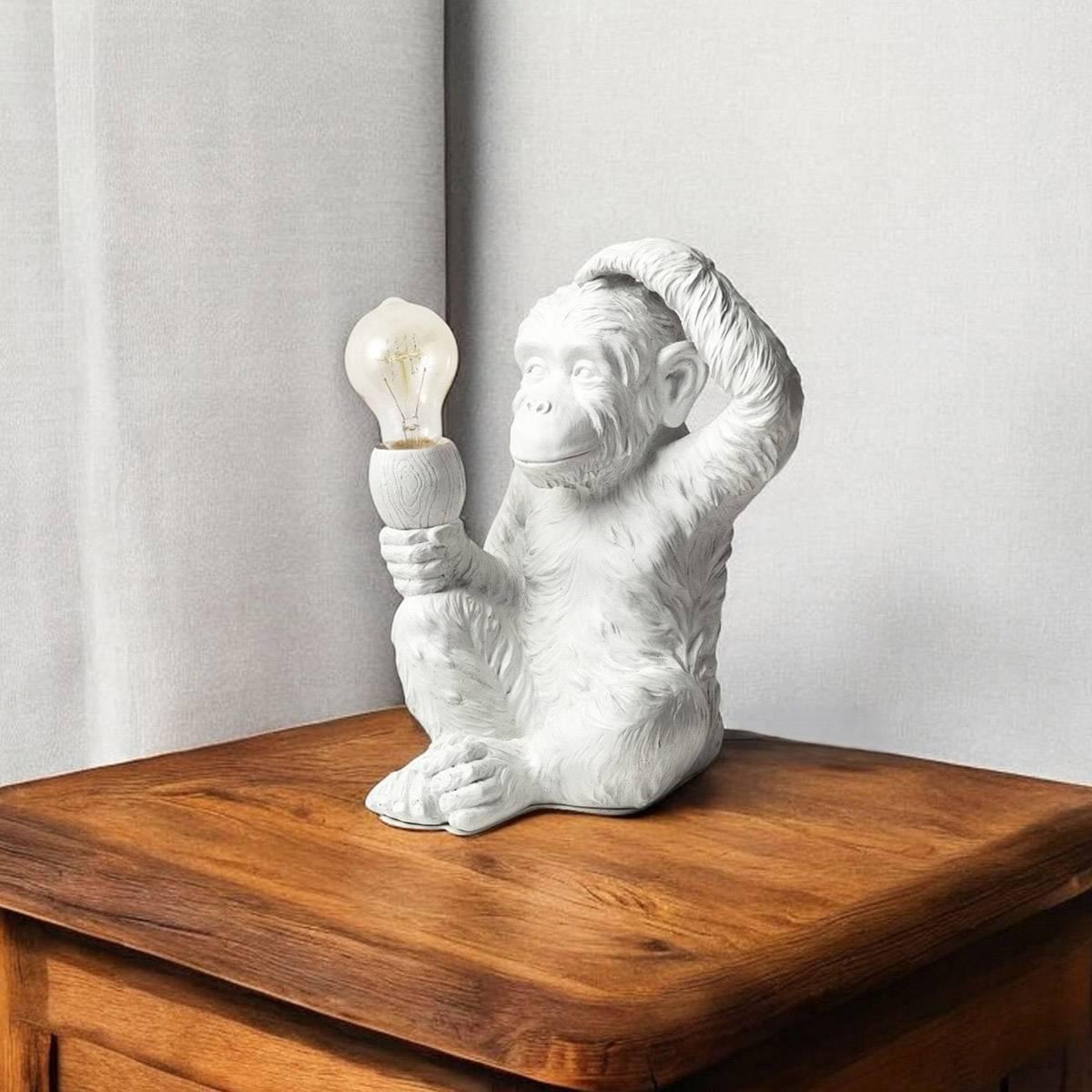 HomeRoots Monkey Table Lamp - Thumbnail 2