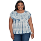 Plus Size Skyes the Limit Summer Spice Tie Dye Sweater - image 1