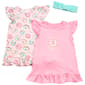 Girls (4-6x) Betsey Johnson Donut Disturb 2pk. Nightgowns - image 1