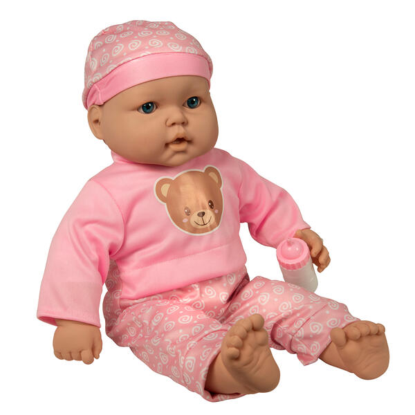 Grandex 20in. Soft Lovely Baby Doll Dressed In Pink - image 