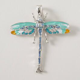 Wearable Art Multi Blue Dragonfly Enhancer