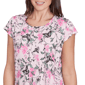 Womens Emaline Key Items Floral Garden Butterfly Tee - image 5