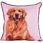Golden Retriever Decorative Pillow - 18x18 - image 1