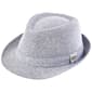 Mens Scala Gingham Trim Fedora - image 1