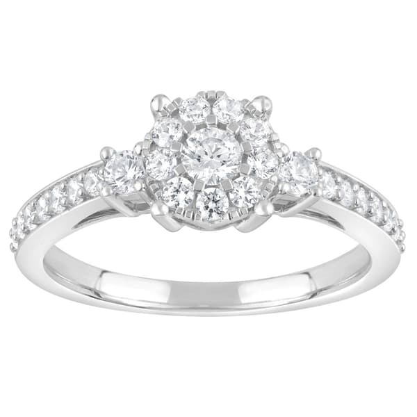 Endless Affection™ 14kt. White Gold Diamond Bridal Ring