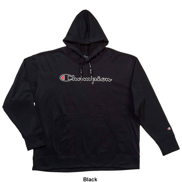 Mens Champion Game Day Solid Fleece Graphic Hoodie