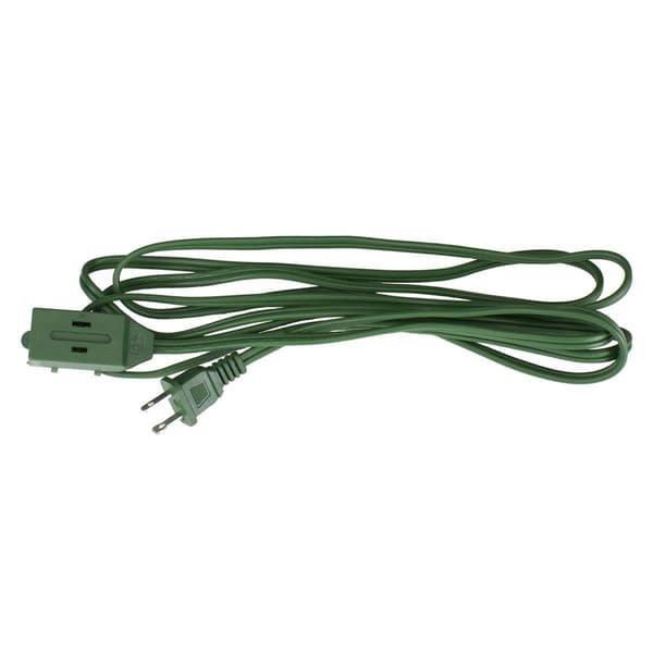 Northlight Seasonal 15in. Indoor Extension Power Cord