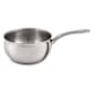 BergHOFF Belly Shape Stainless Steel 8in. Saucepan w/ Glass Lid - image 2
