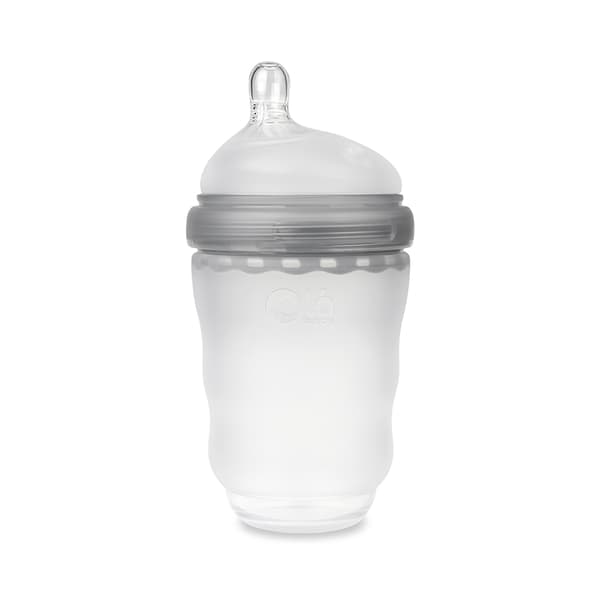 Olababy 8oz. Bottle with Medium Flow Nipple - image 