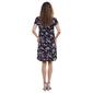 Womens Connected Apparel Short Sleeve Sheath Dress w/Pockets - image 2