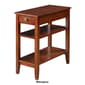 Convenience Concepts American Heritage End Table with Shelves - image 4