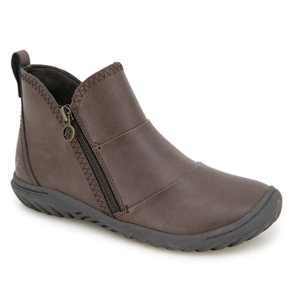 Womens JBU Piper Memory Foam Flat Ankle Boots - image 