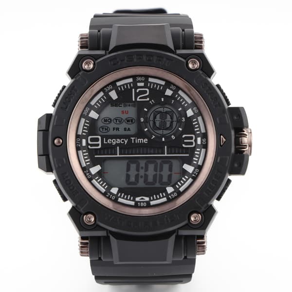 Mens C-Sport Digital Watch - 26-085W-SILVER - image 