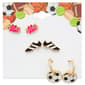 Gold-Tone Soccer Theme Trio Earring Set - image 2
