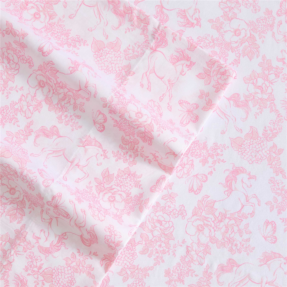 Laura Ashley® Kids Toile Unicorn Sheet Set
