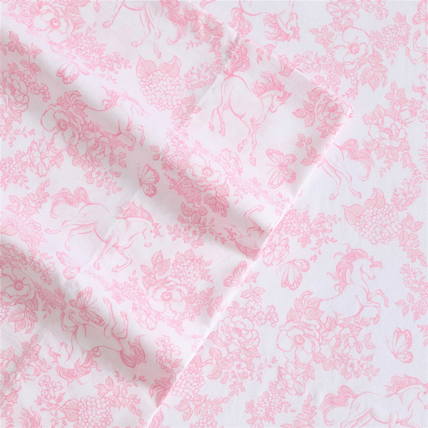Laura Ashley® Kids Toile Unicorn Sheet Set