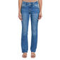 Womens Royalty Premium Stretch 2 Button Bootcut Jean With Raw Hem - image 1