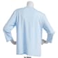 Womens Hasting &amp; Smith 3/4 Sleeve Banded Jewel Neck 2Fer Tee - image 2