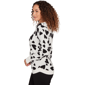 Petite Emaline Dusted Petals Long Sleeve Heart Sweater - image 4