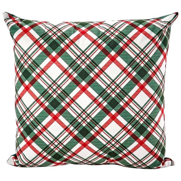 Nourison Mixed Plaid Decorative Pillow - 18x18