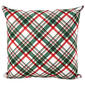 Nourison Mixed Plaid Decorative Pillow - 18x18 - image 1