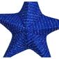 Evergreen Large Lighted Blue Fabric Star - image 5
