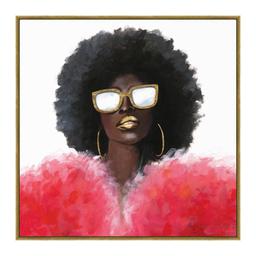 Artisan Home Glam Star Figurative Canvas Wall Decor