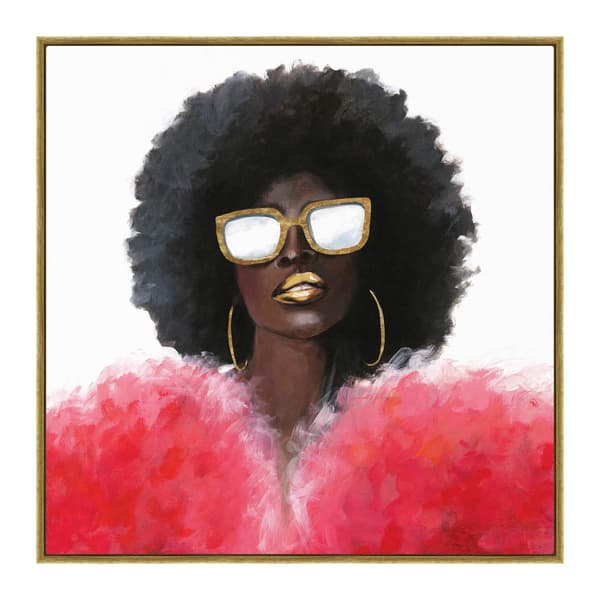 Artisan Home Glam Star Figurative Canvas Wall Decor - image 
