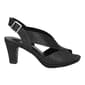 Womens Easy Street Christy Glitter Peep Toe Heels - image 2
