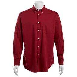 Mens Preswick & Moore® Long Sleeve Dress Shirt - Red Dahlia