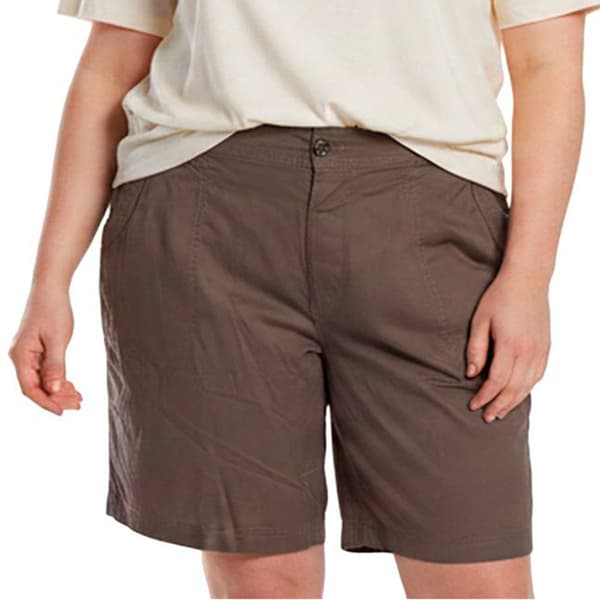 Plus Size da-sh Daniela One Button Five Pocket Bermuda Shorts - image 