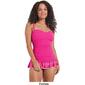 Womens Profile by Gottex Solid Bandeau Laser Cut Skirt Swim Dress - image 2