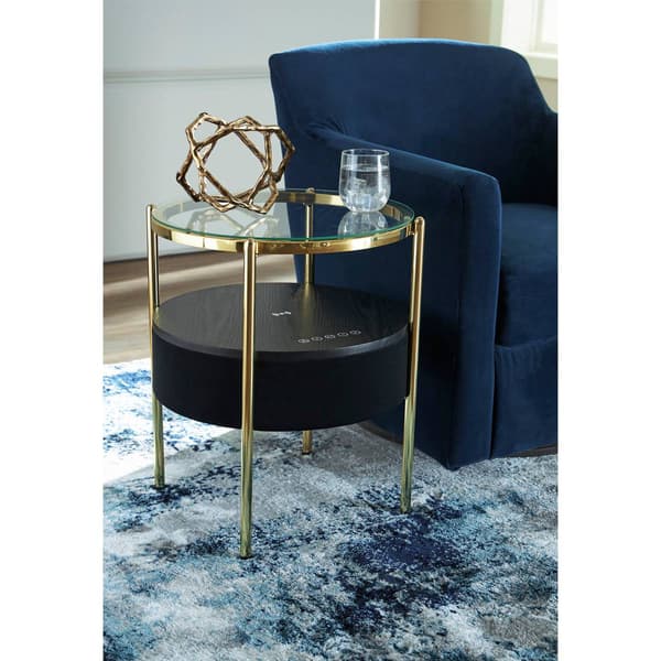 Signature Design by Ashley Nedman Accent Table with Speaker - image 