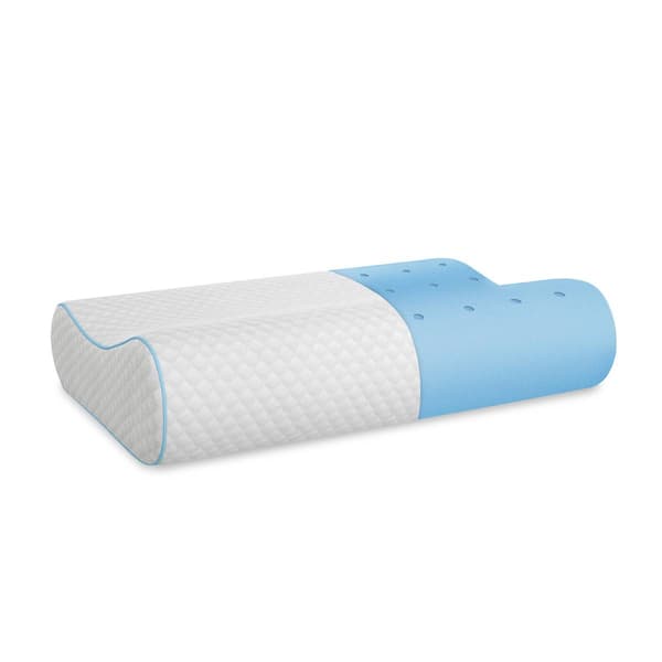 Bodipedic&#8482; AeroFusion Contour Gel-Infused Memory Foam Bed Pillow