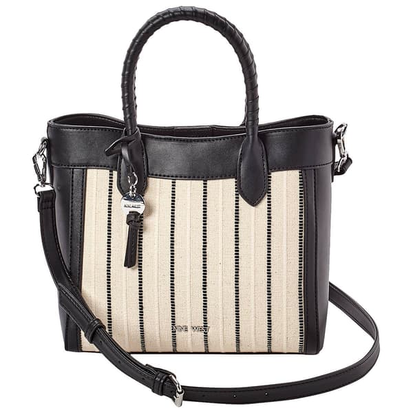 Nine West Ollie Canvas Satchel - image 