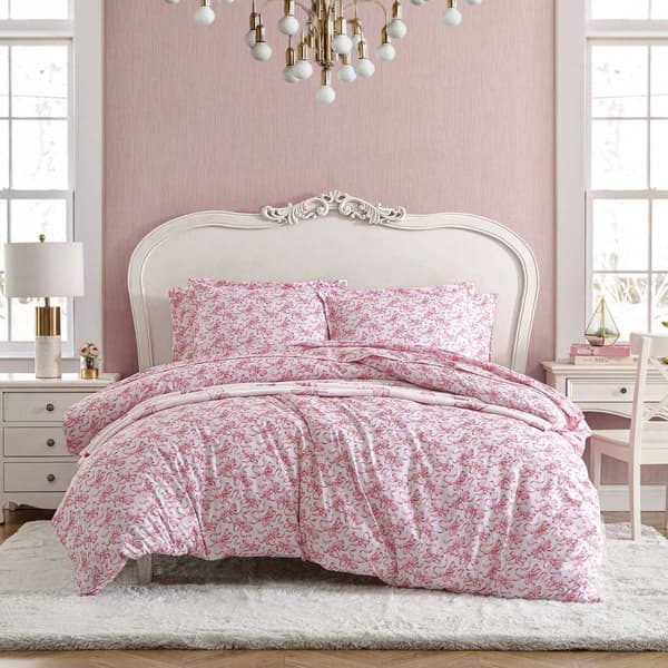 Betsey Johnson Ballet Bows Duvet Cover Set