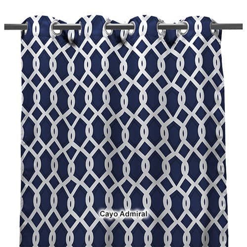 Jordan Manufacturing Outdoor Curtain Panel-84x54