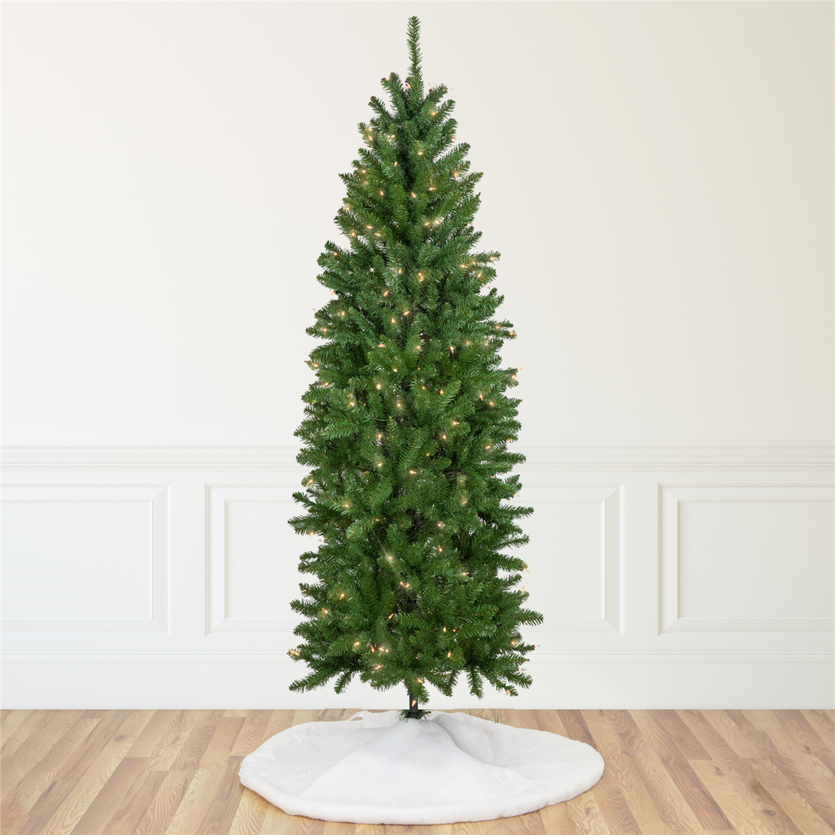 Northlight 12ft. Pencil White River Fir Christmas Tree
