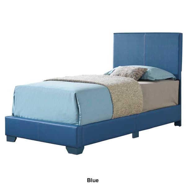 Passion Furniture Aaron Panel Bed Frame - Twin