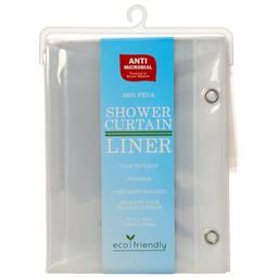 Peva Sli Antimicrobial Clear Shower Curtain Liner