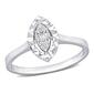 Sophia B 1/8ctw. Baguette Marquise Diamond Ring - image 1