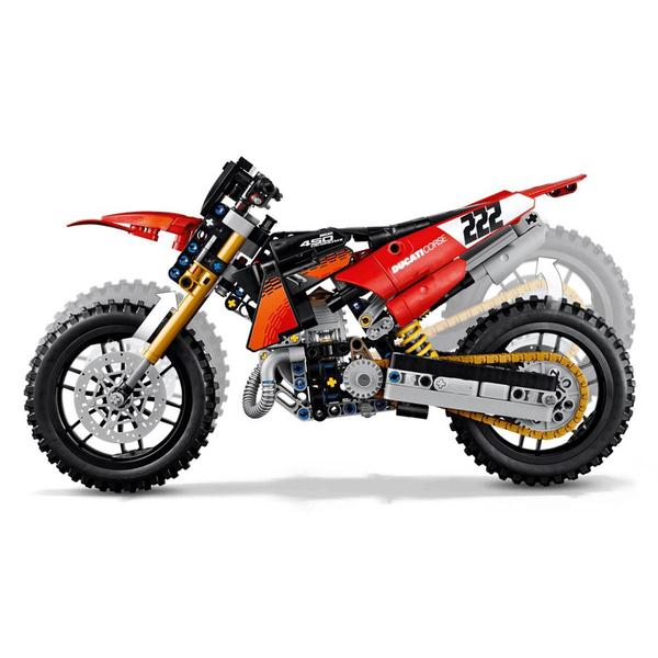 LEGO® Technic™ Ducati Desmo 450 Mx Factory Motorcycle