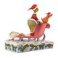 Jim Shore Grinch and Max on Sled Christmas Figurine - image 4
