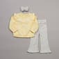 Baby Girl (12-24M) Nicole Miller 3pc. Flower Sweatshirt Set - image 1