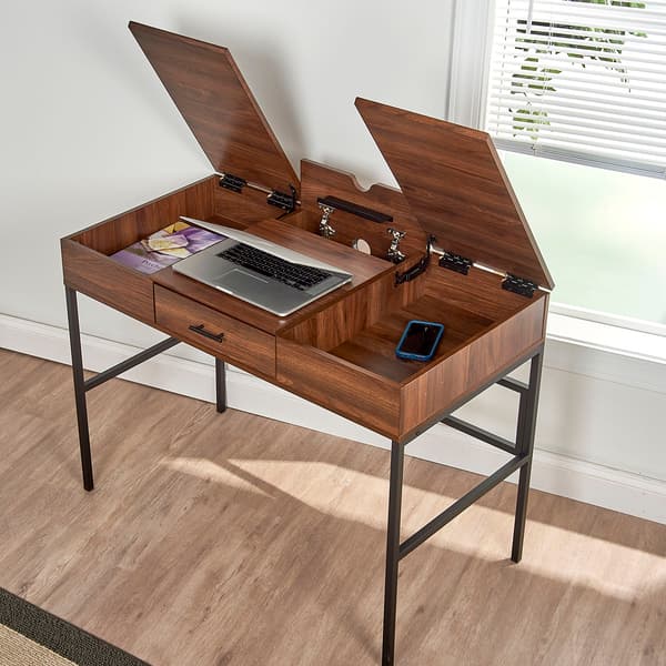 Leon Korol Lift Top Desk - Walnut