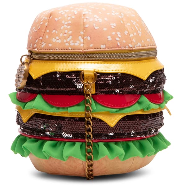 Betsey johnson hamburger purse sale