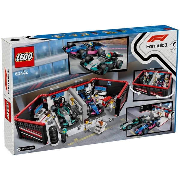 LEGO&#174; CITY F1&#174; Garage & Mercedes-AMG & Alpine Cars Building Kit