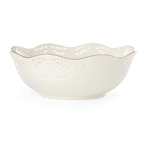 Lenox&#40;R&#41; Opal Innocence&#40;tm&#41; Flourish Serving Bowl - image 